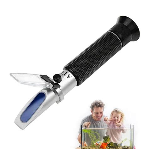 how does the refractometer function to find salinity|best refractometer for saltwater aquarium.